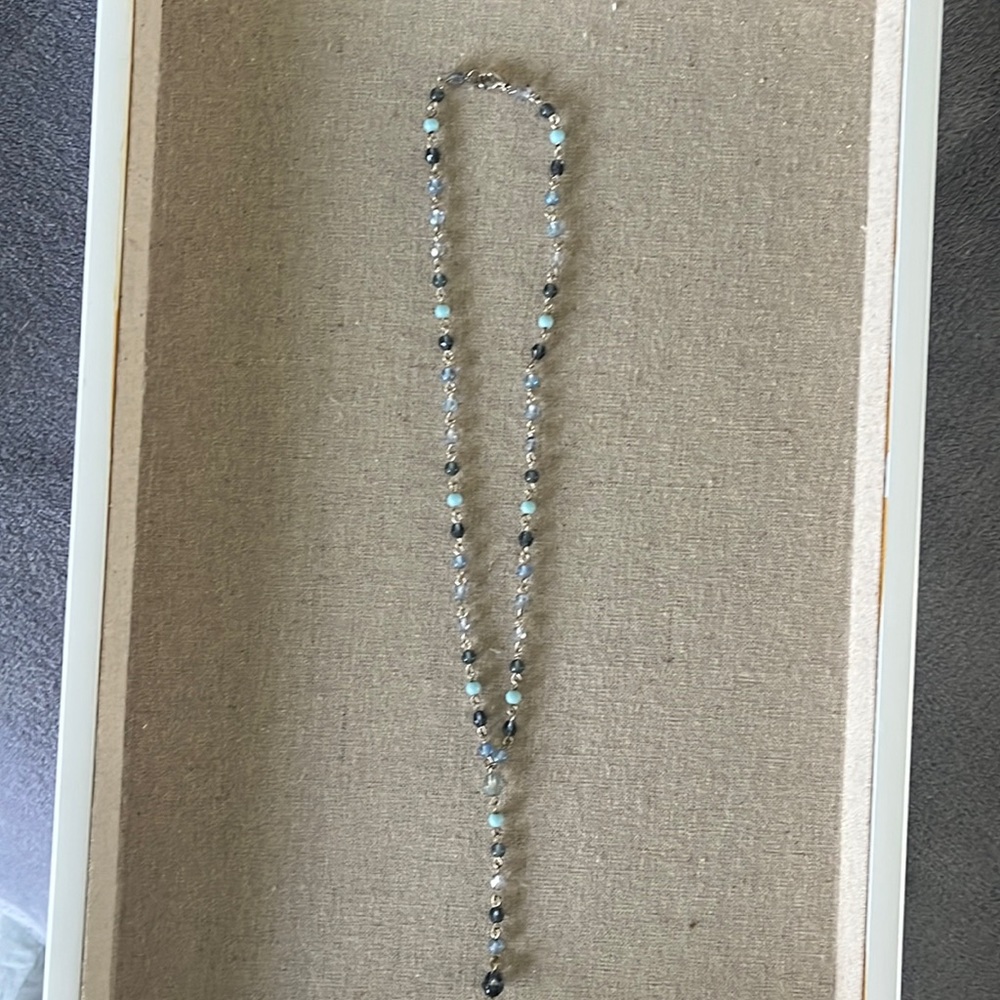 Beaded Necklace from The Limited